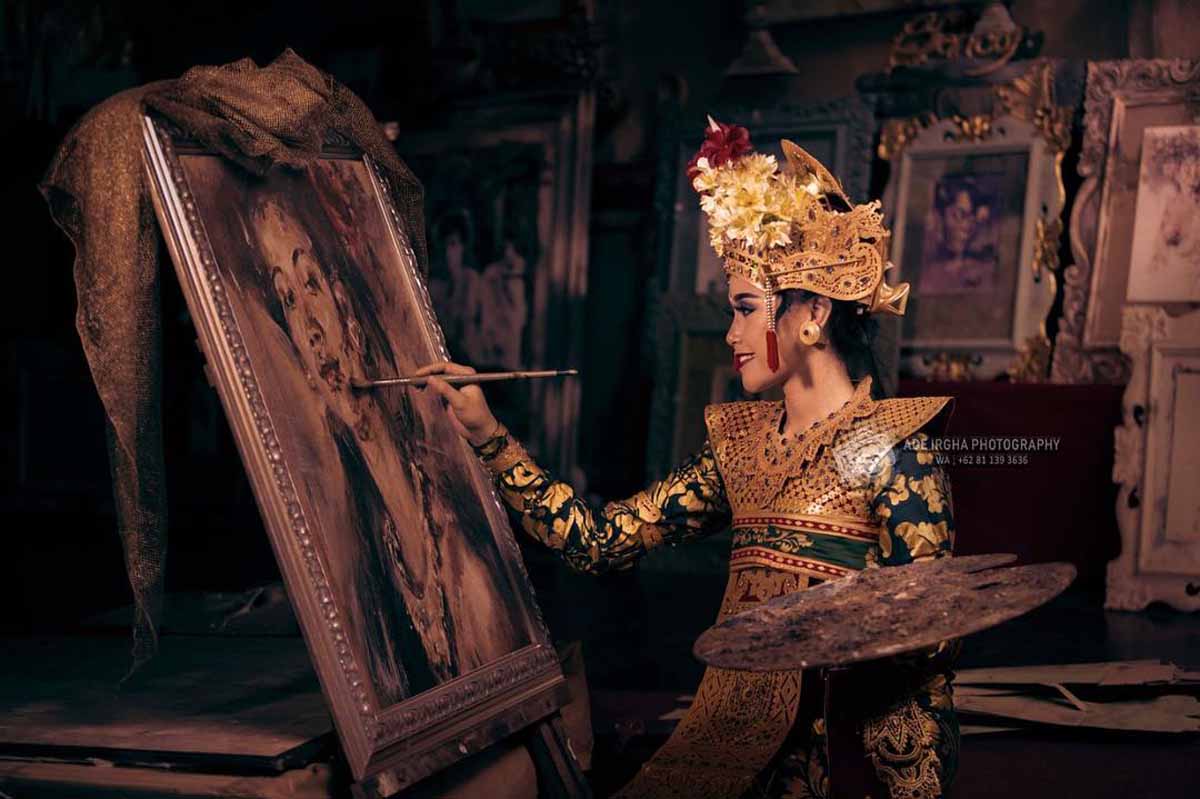 Ruang lukis Antonio Blanco di dalam Museum Blanco Renaissance